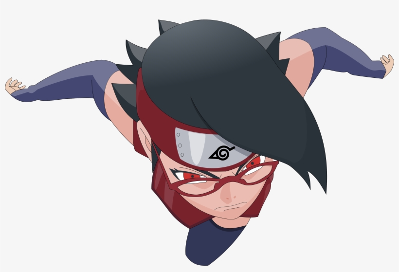 Art"sarada Rocket" From Boruto - Anime, transparent png