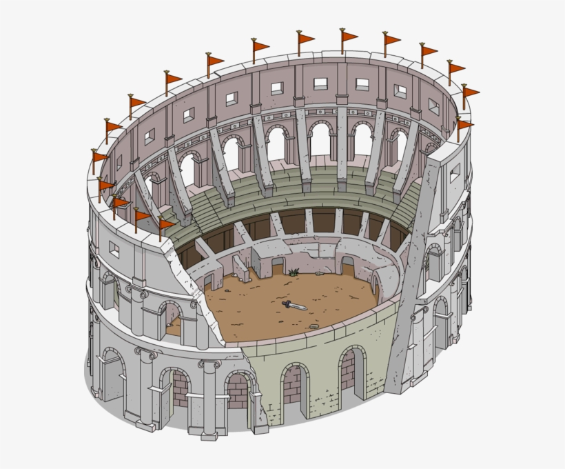 Wondering If You Should Add The Colosseum To Your Springfield - Tapped Out Springfield Jobs, transparent png