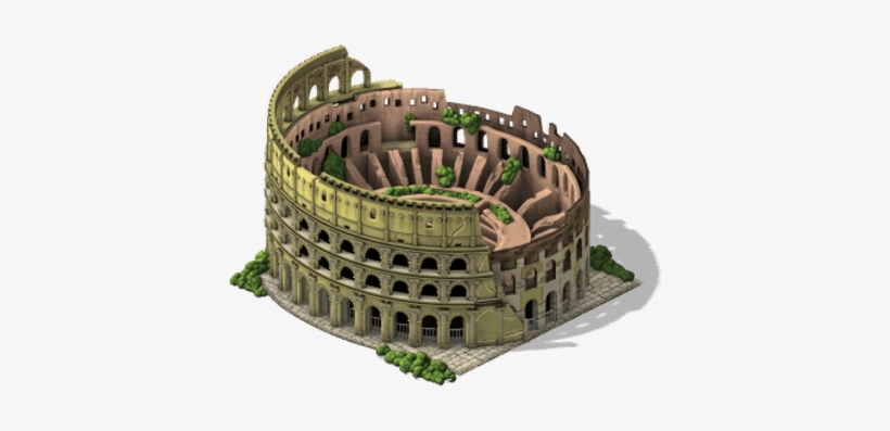 Cityville Colosseum - Colosseum, transparent png