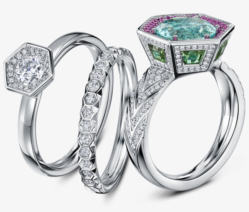 Ring Is A Canvas For An Extravagant Collection Of Stones, - Paraiba Tourmaline Diamond Cocktail Ring, transparent png
