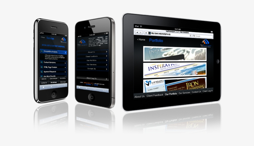 Iphone® / Ipad™ Specific Solutions - Mobile Web Development Images Hd Png, transparent png