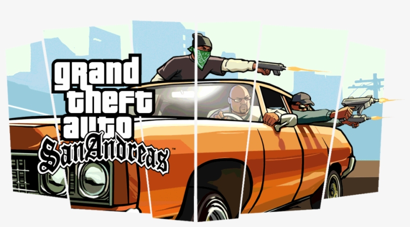 Menu Main4 - Grand Theft Auto San Andreas Png, transparent png