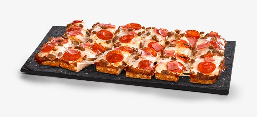 Meat Eater Pan Pizza With Pepperoni, Sliced Ham, Beef - Pepperoni, transparent png