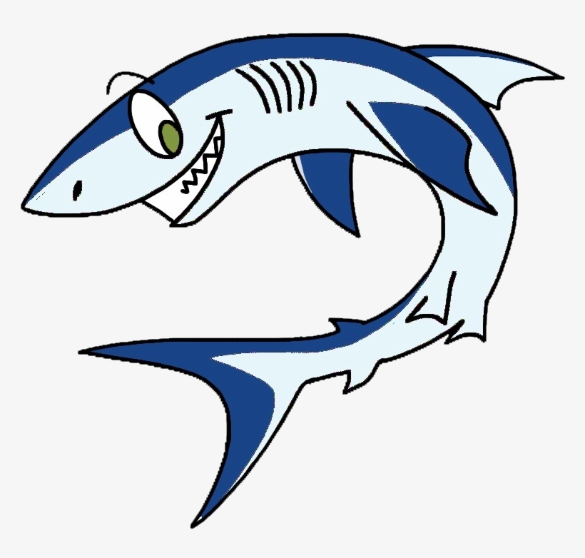 Brad Slashback The Shortfin Mako Shark - Shortfin Mako Shark, transparent png