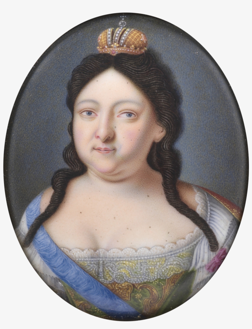 Anna Of Russia By Anonym After Caravaque - Anna Ivanovna, transparent png