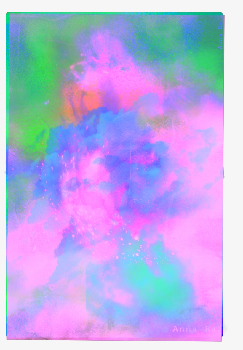 Ftestickers Background Wallpaper Abstract Colorful - Painting, transparent png