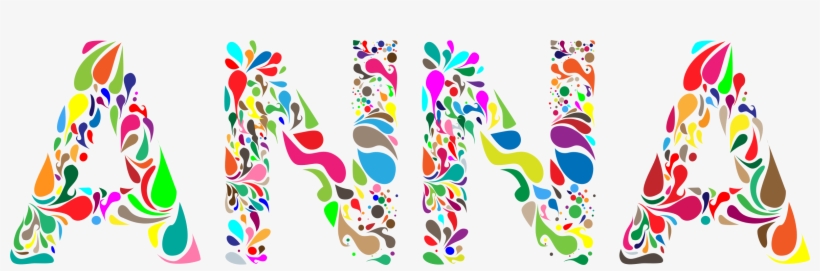 This Free Icons Png Design Of Anna Typography, transparent png