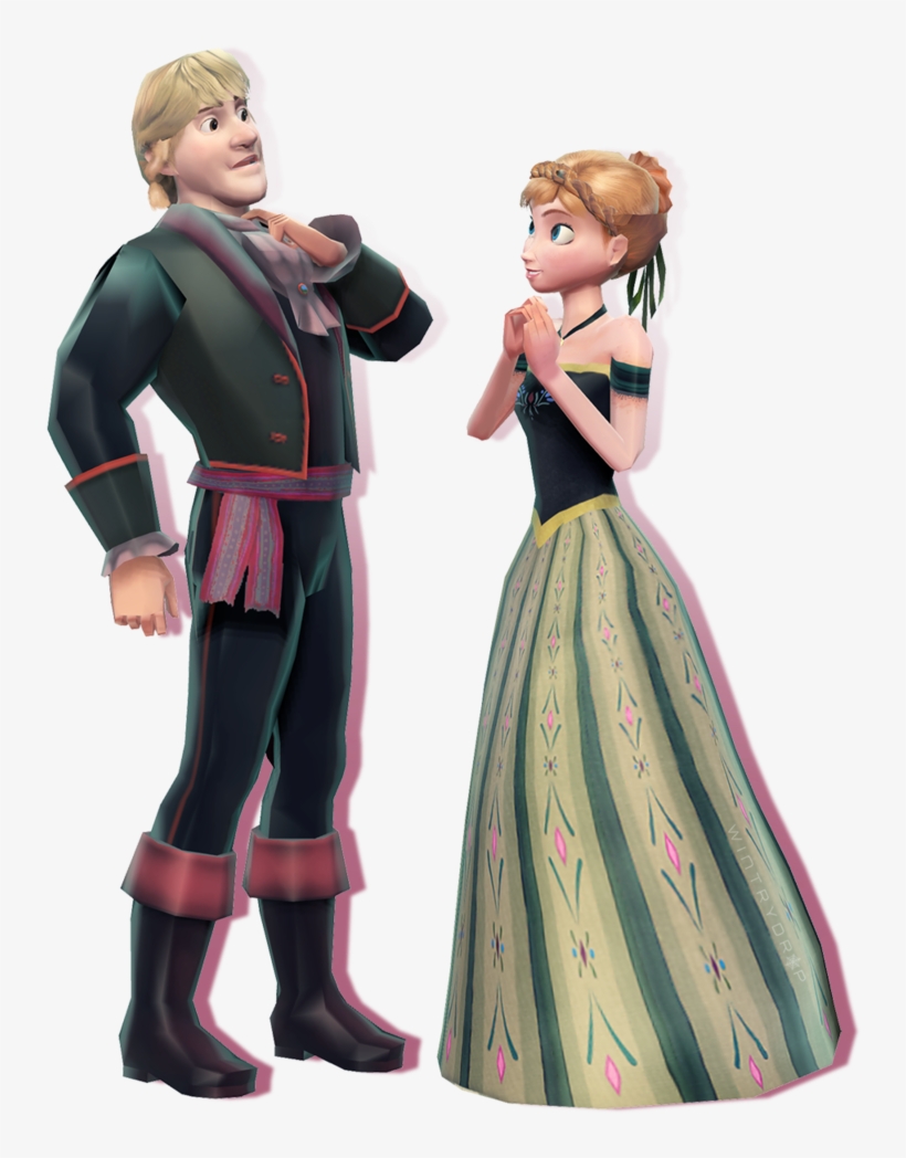 Kristoff Png Pic - Frozen Anna And Kristoff Png, transparent png