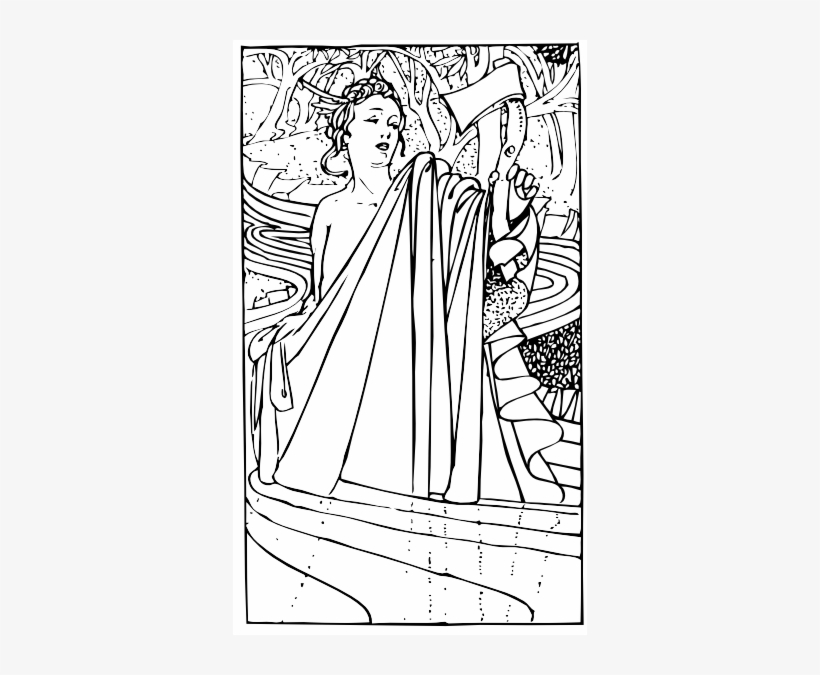 Free Vector Mercury Holding An Axe Clip Art - Vector Graphics, transparent png