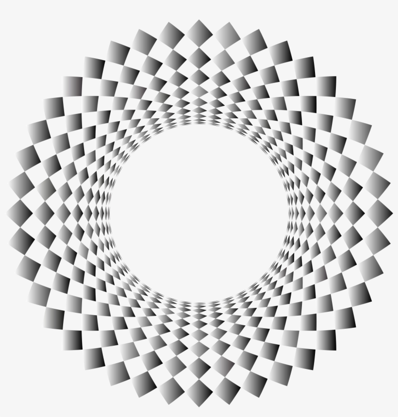 Checkered Clipart Circle - Latino Leadership Institute, transparent png