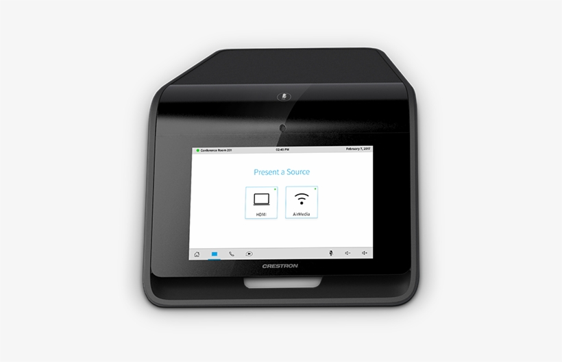 Built-in Airmedia® For Wireless Presentation - Crestron Mercury Skype For Business, transparent png