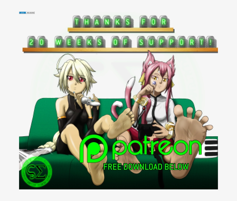 Lambda-11 & Kokonoe Mercury - Foot, transparent png