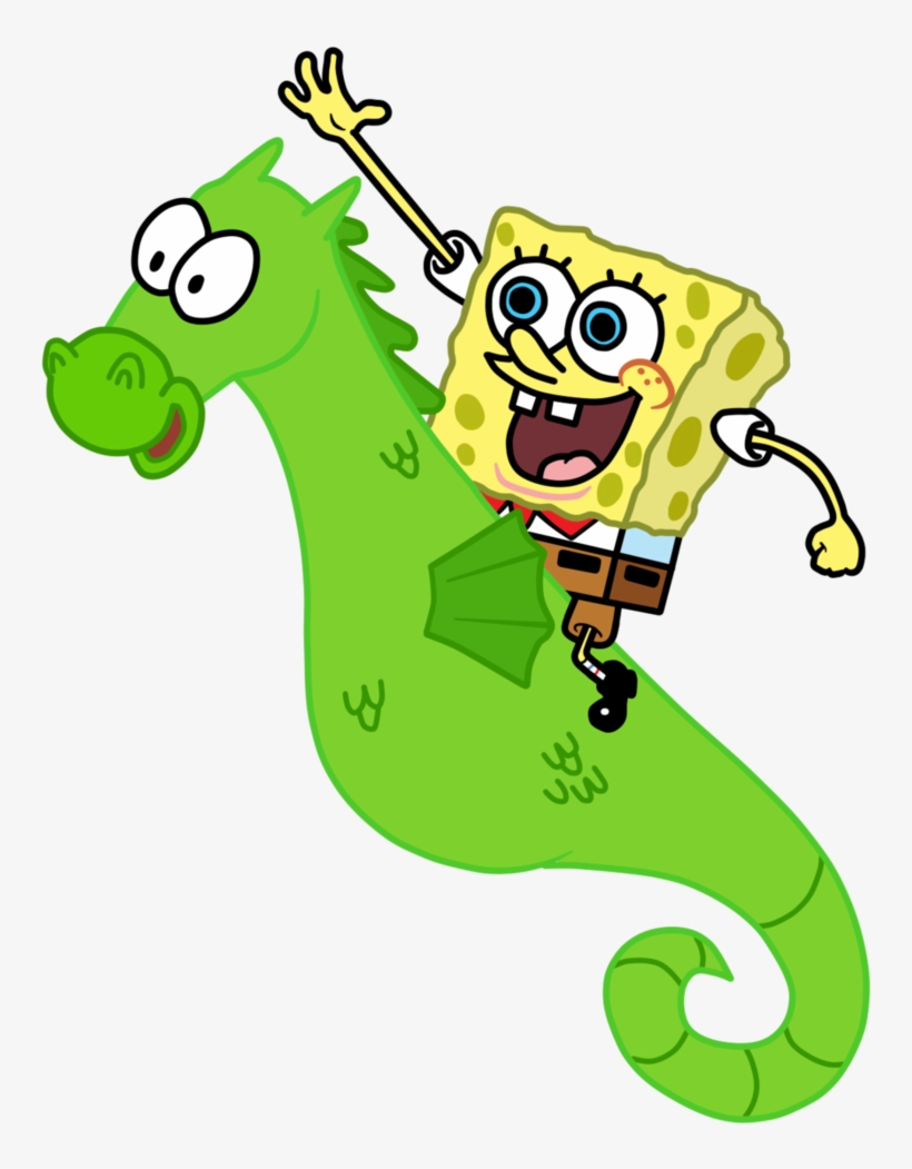 Drawing Seahorse Spongebob Squarepants - Spongebob Squarepants Mystery The Seahorse Deviantart, transparent png