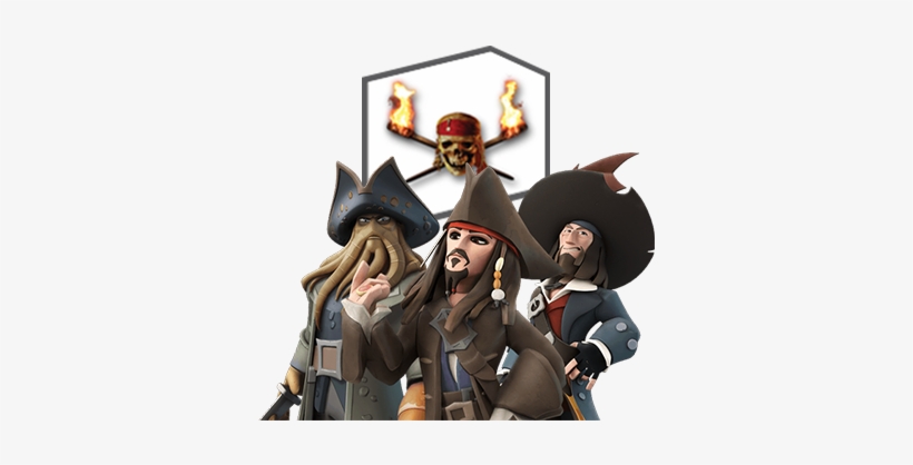 Pirates Of The Caribbean - Disney Infinity 2.0 Disney Originals Power Disc - Jack, transparent png