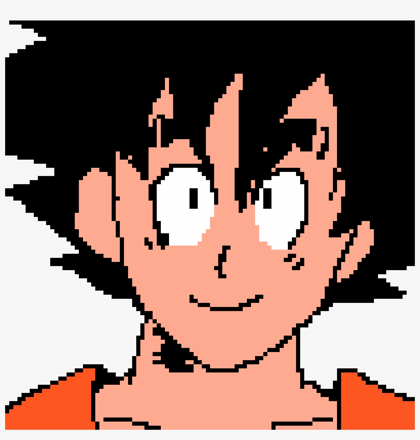 Kid Goku Portrait - Cartoon, transparent png