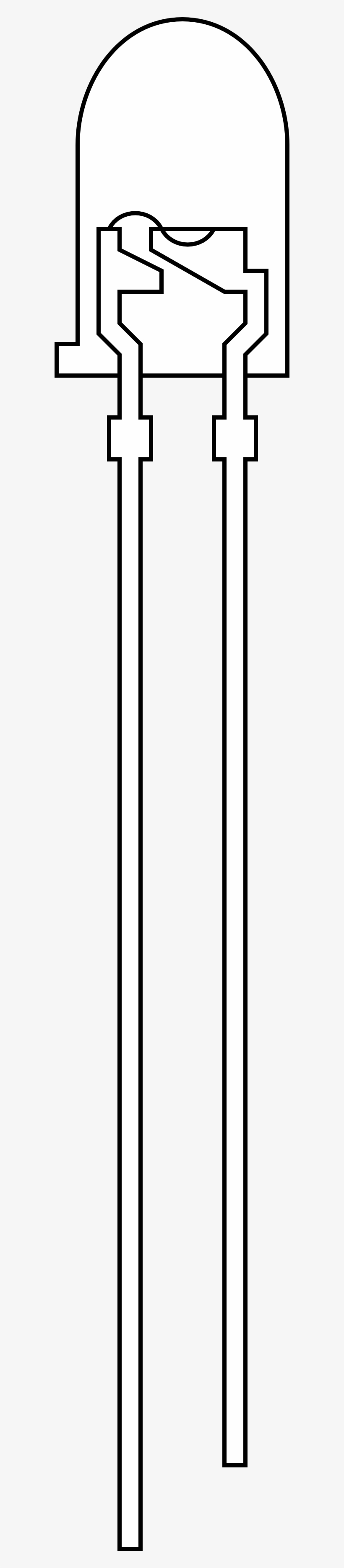 Led Aufbau, transparent png