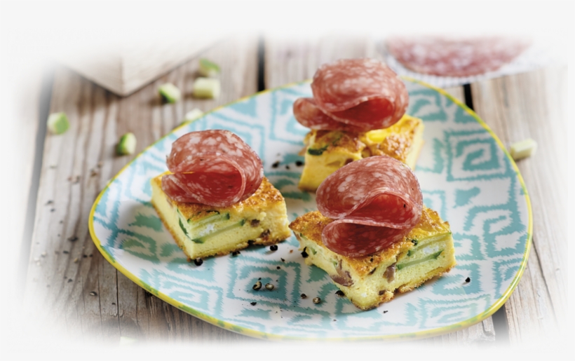 Frittata With Zucchini And Salame Milano - Frittata, transparent png
