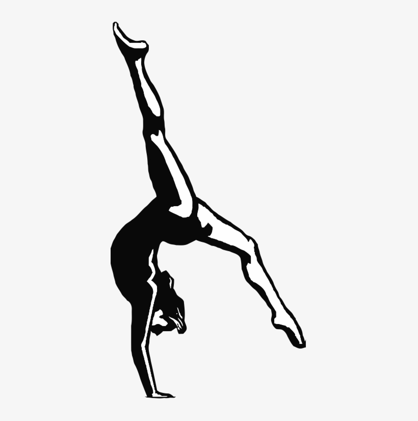 Cartoon Doing Gymnastics, transparent png