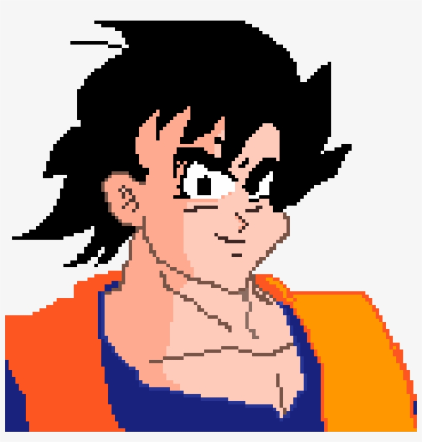 Goku Portrait - Portrait, transparent png