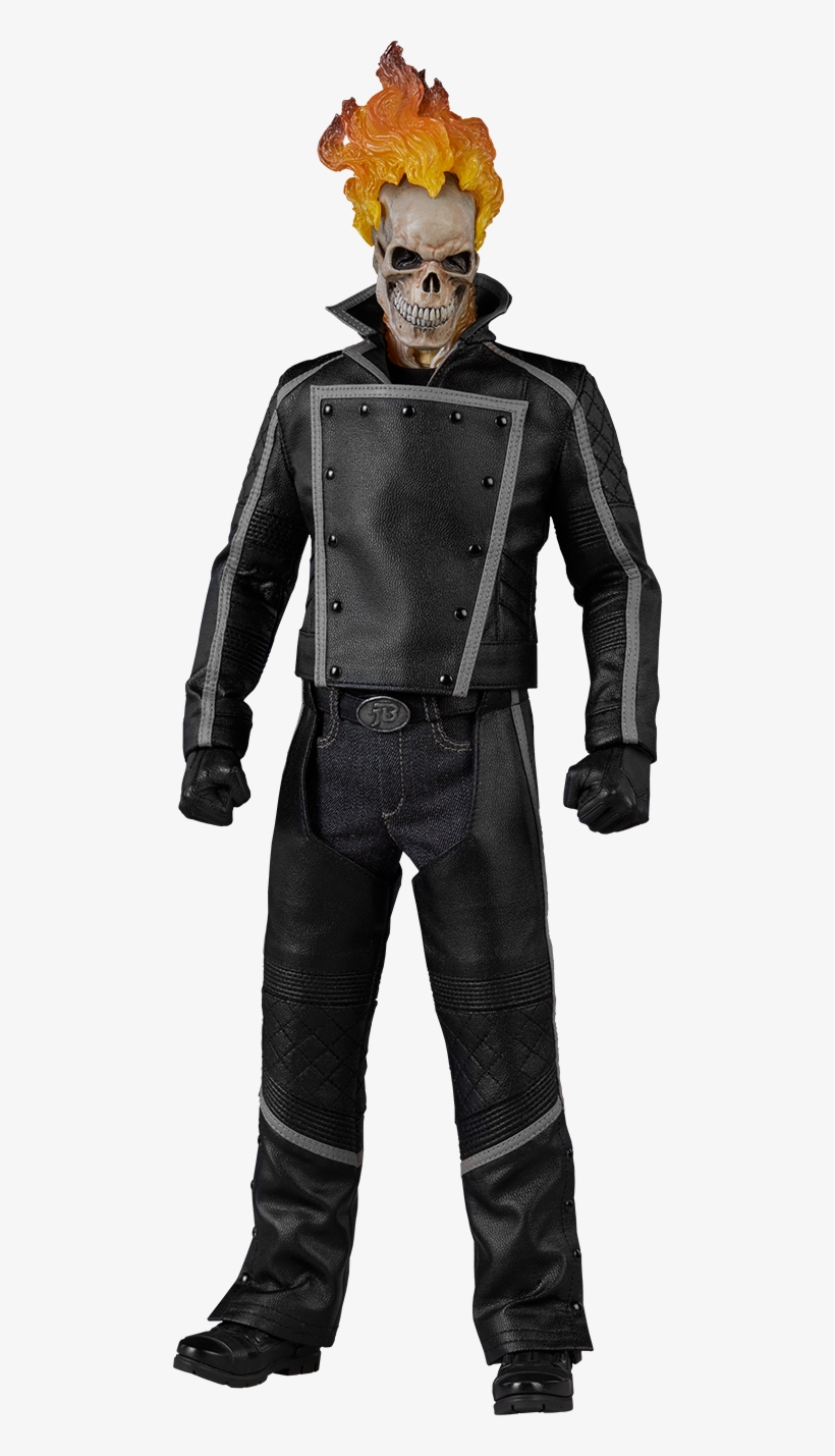 Ghost Rider 1/6th Scale Action Figure - Ghost Rider - 12" 1:6 Scale Action Figure, transparent png