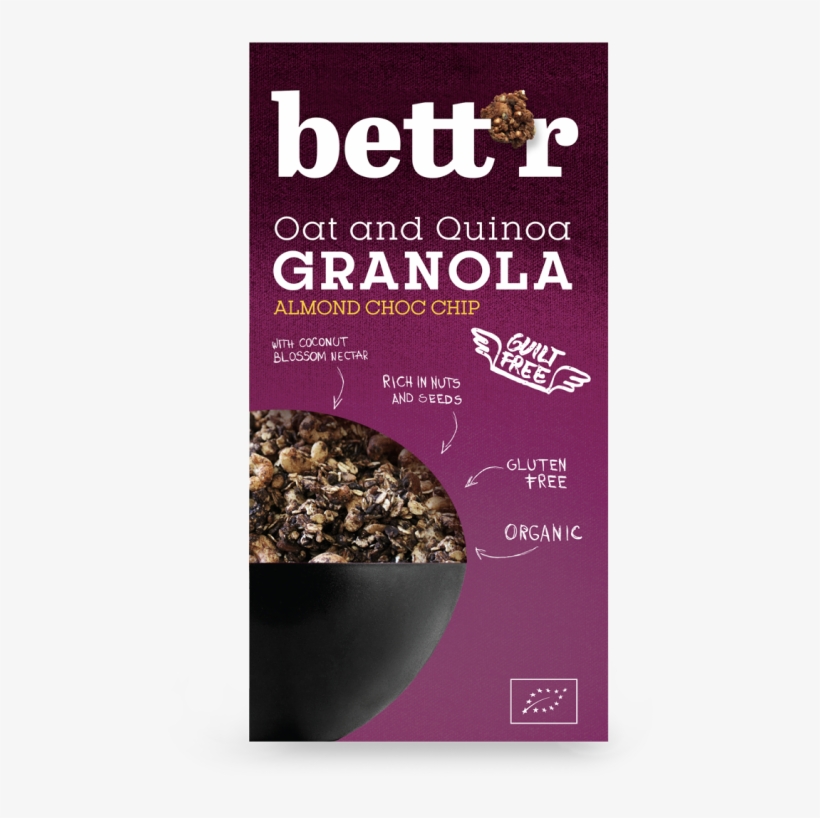 Bett R Oat And Seeds Granola, transparent png