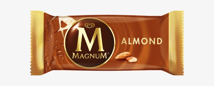 Product Sku - 41343973c1bb - Magnum Almond, transparent png