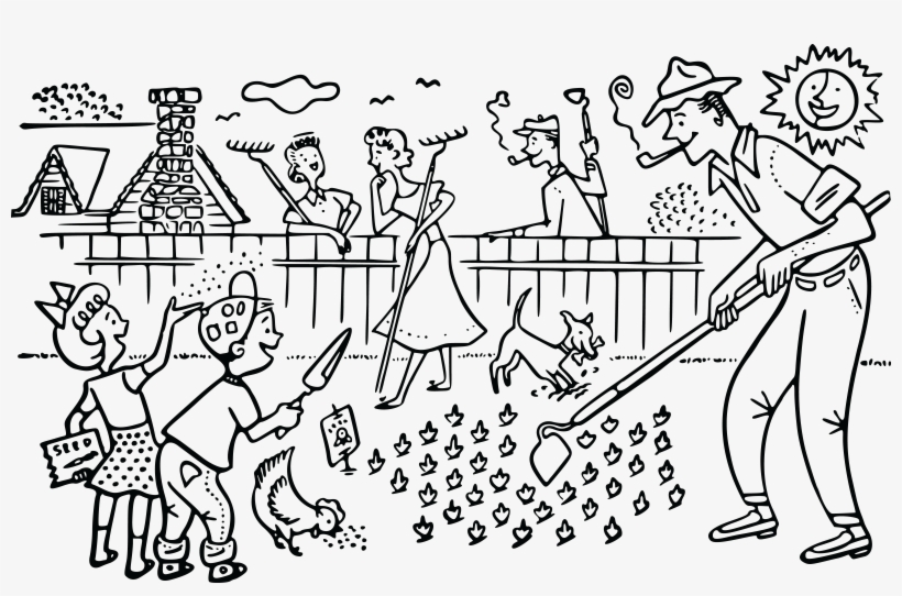 This Free Icons Png Design Of Gardening Scene, transparent png