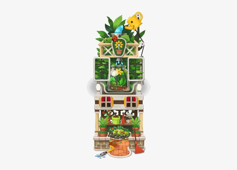 Business Gardening Shop Level 3 - Cartoon, transparent png