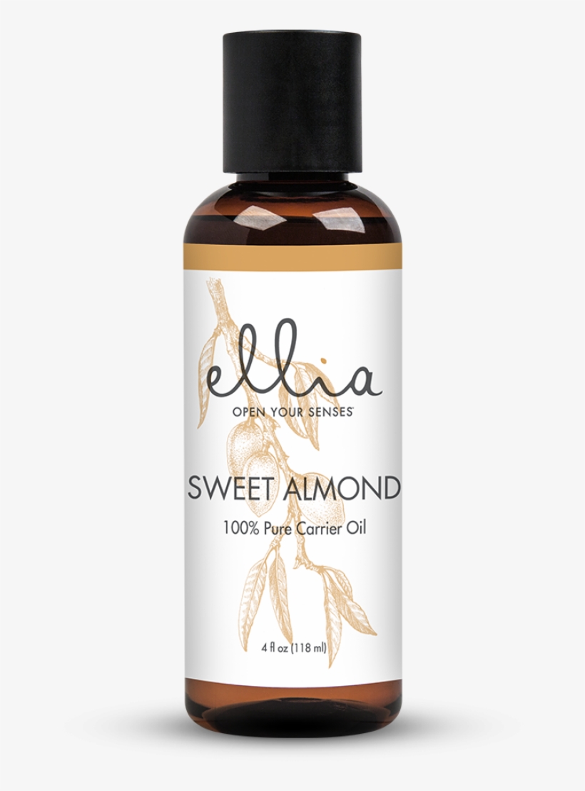 Ellia Sweet Almond Oil Carrier Oil - Ellia Jojoba Carrier Therapeutic Grade 4 Oz. Essential, transparent png