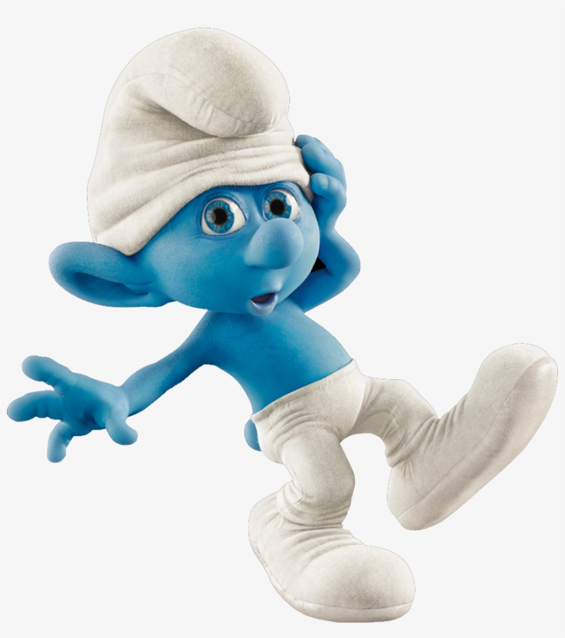 Smurfs Png Photos - Clumsy Smurf, transparent png