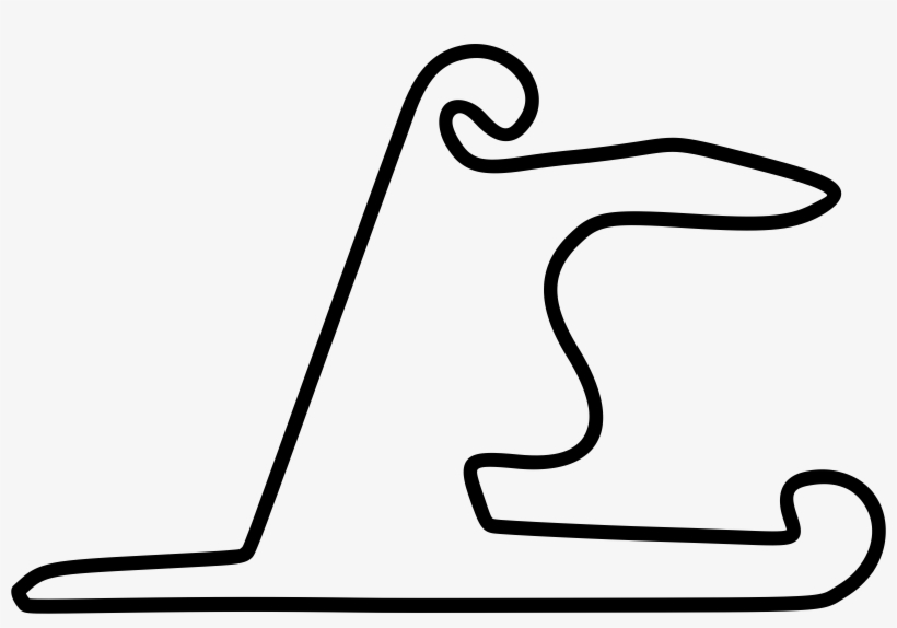 Big Image - Shanghai International Circuit Layout, transparent png