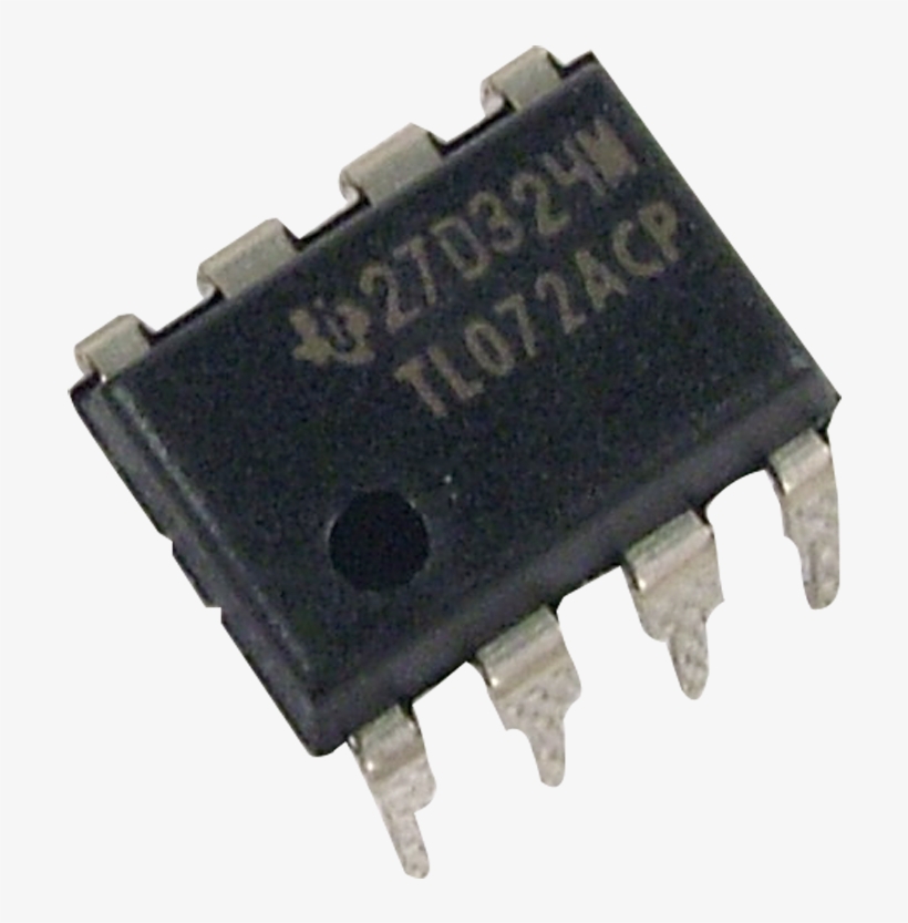 Tl072, Dual Op-amp Image - Amplified Parts Integrated Circuit - Tl072, Dual Op-amp, transparent png