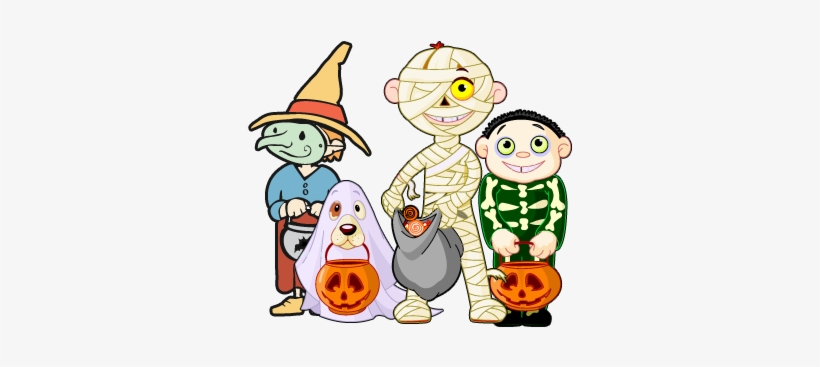 Clip Art Freeuse October X Dumielauxepices Net - Trick Or Treating Clipart, transparent png