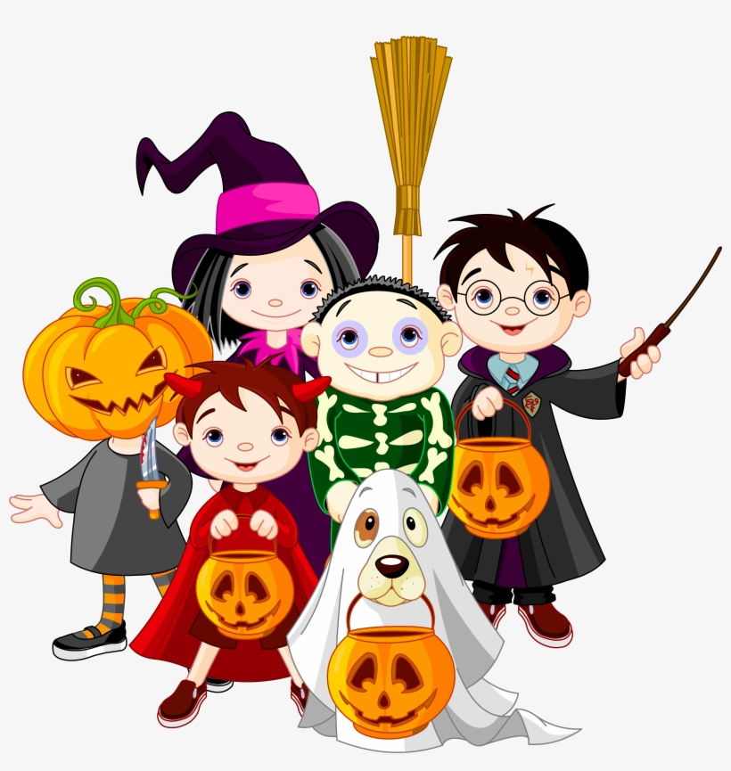Halloween Kids Png Clip Art Image - Halloween Costumes Clipart, transparent png