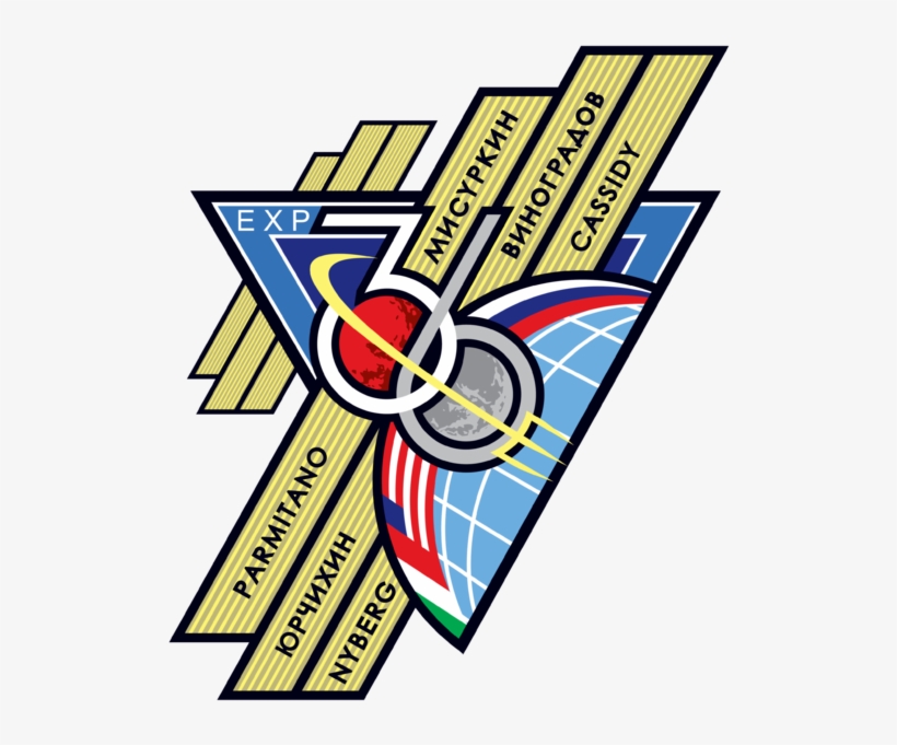 Iss Mission 36 Mission Patch - Iss Expedition Patches, transparent png
