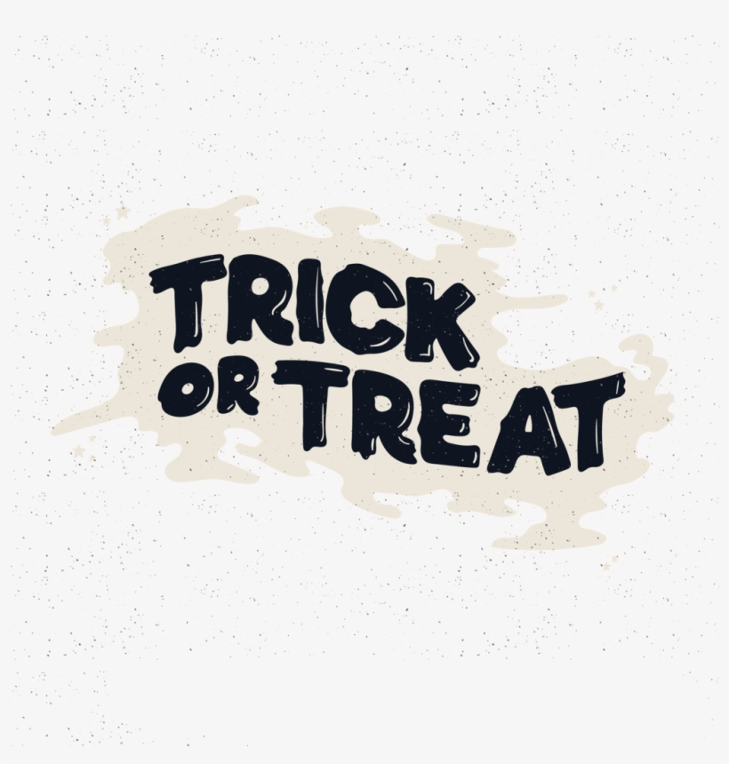 Trick Or Treat Png Images - Halloween, transparent png