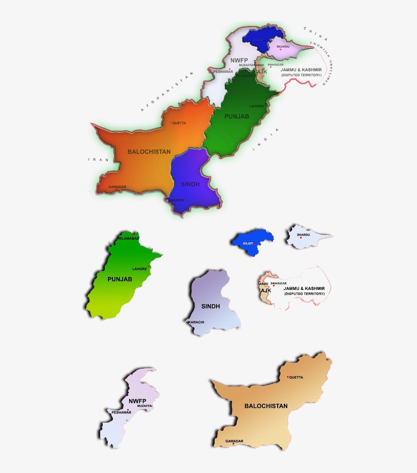 Parent Directory - Map Of Pakistan, transparent png