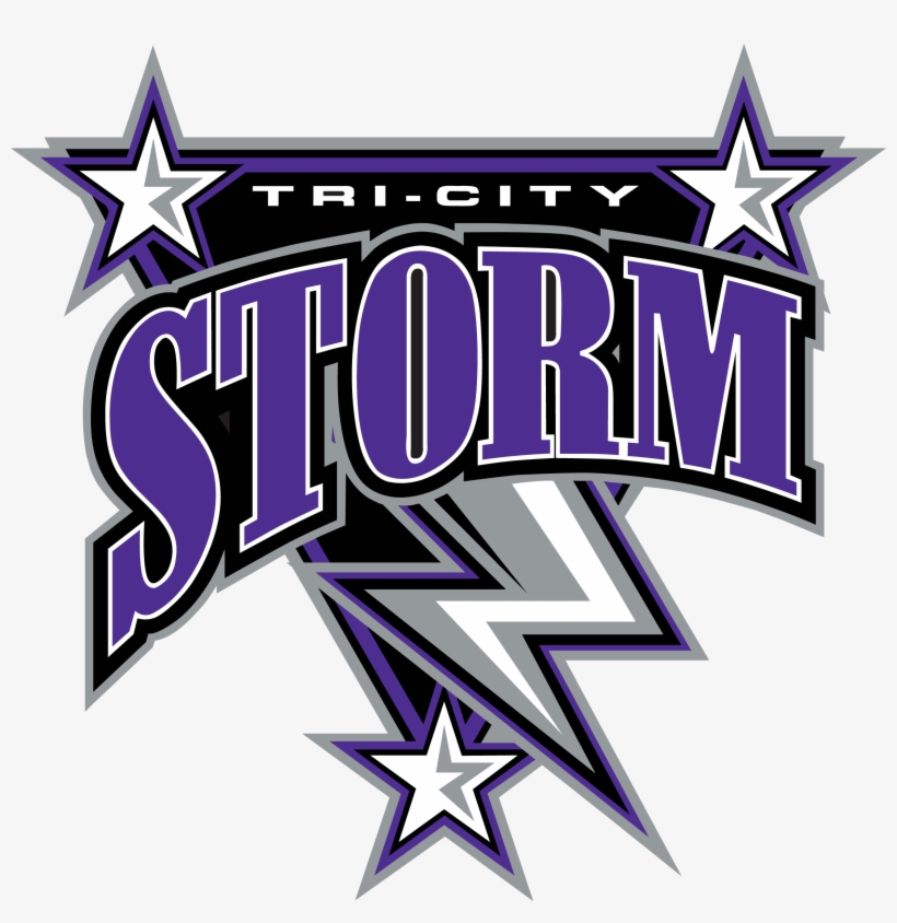 Tri City Storm Logo - Tri City Storm Hockey Logo, transparent png
