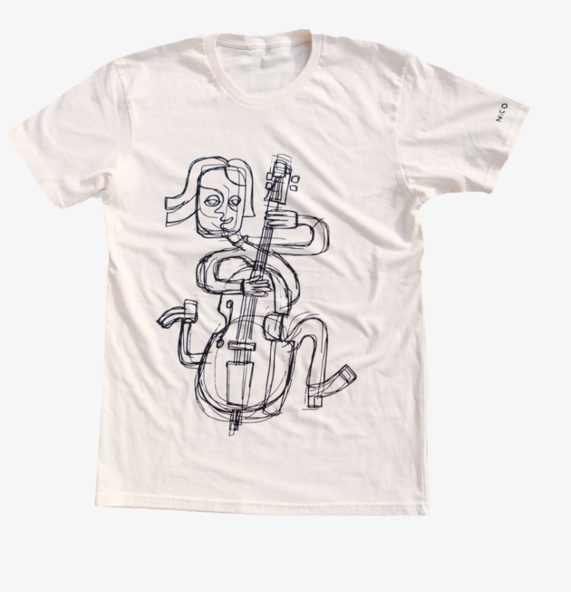 Cello Tee, transparent png
