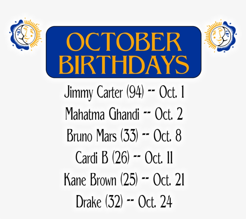 Publisher Png - January Birthdays Clip Art, transparent png