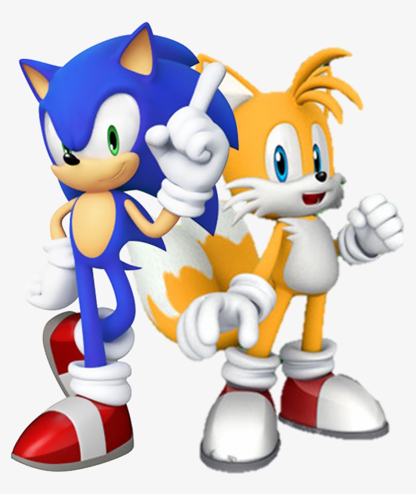 Graphic Library Stock Image Sonic And Tails Clipartfox - Sonic And Tails, transparent png