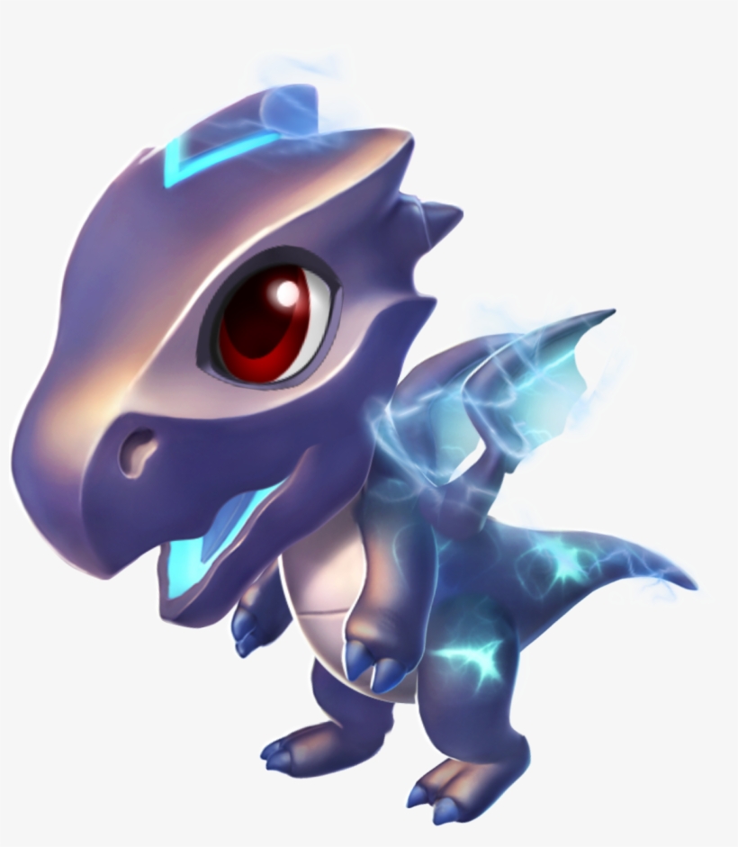 Storm Dragon Baby - Dragon Mania Legends Storm Dragon, transparent png