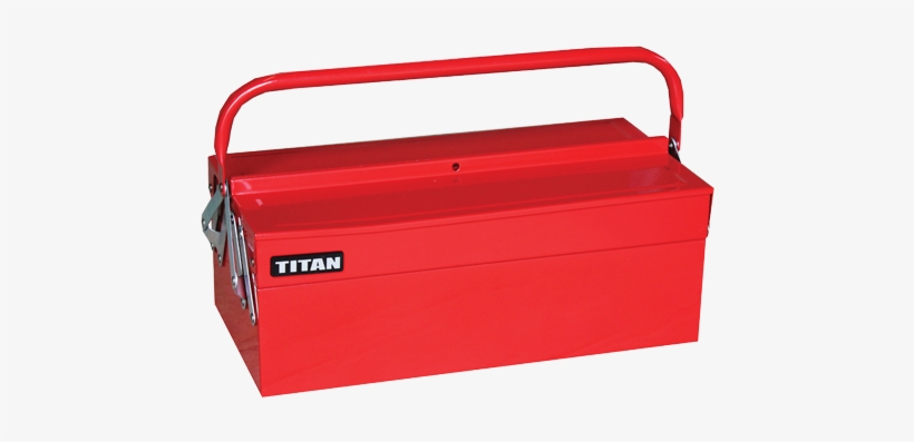 12893 Titan 3 Tier Toolbox - Brights Hardware, transparent png
