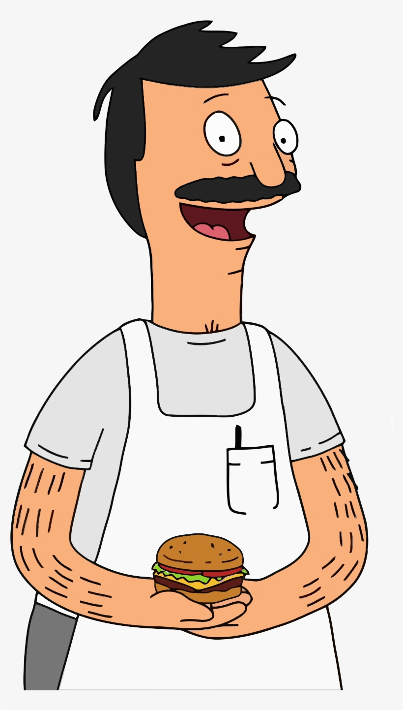 Bob With A Burger - Bobs Burgers Bob, transparent png