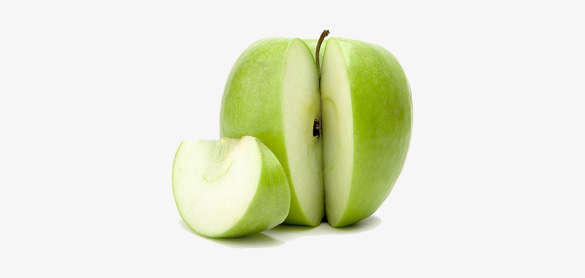 I Begin By Cutting My Apples Into Quarters And Placing - Green Apple Fruit, transparent png