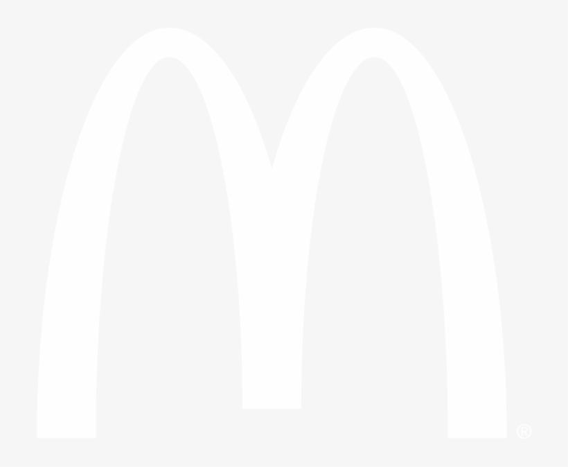 Mcdonalds Logo White Png Png Free Stock - Mcdonalds Logo White, transparent png