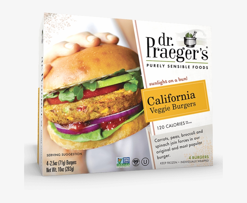 Praeger's California Veggie Burgers - Dr Praeger's California Veggie Burgers, transparent png