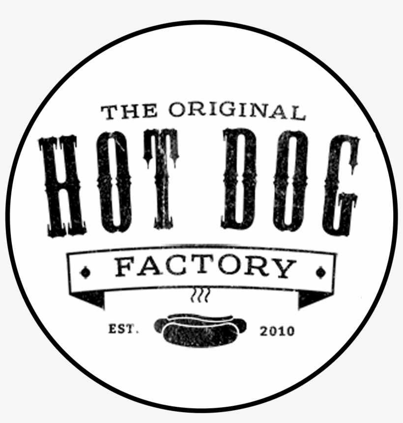 Not Just Hot Dogs, The Original Hot Dog Factory's Menu Logo