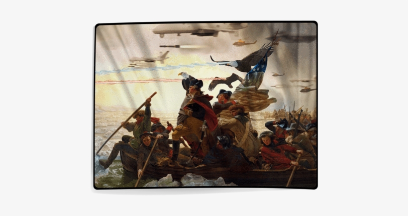 Crossing The Delaware - George Washington Crossing The Delaware, transparent png
