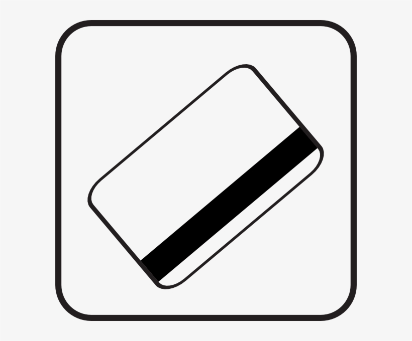 Card Clip Art At Clker Credit Card Clip Art Black And White 600x600